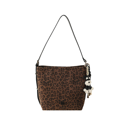 Chio2nd豹纹都市帆布包