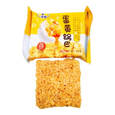 宇润蛋黄小包装原味香辣糯米锅巴