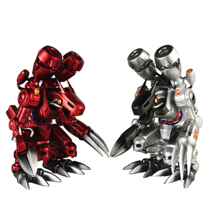 数码宝贝动漫雕像二次元周边摆件黑暗四大天王机械邪龙兽手办礼品