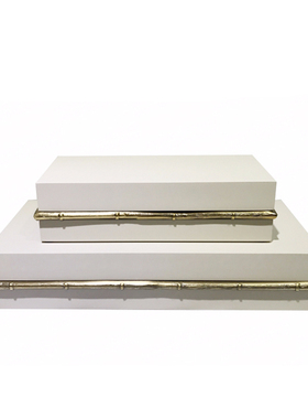 新中式风奶白色木质样板房首饰盒