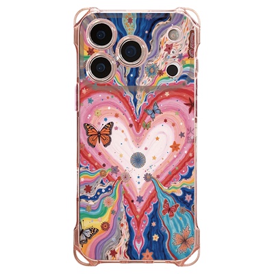 苹果手机壳17promax带挂绳新款