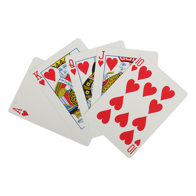 北方魔术白牌变同花顺近景魔术