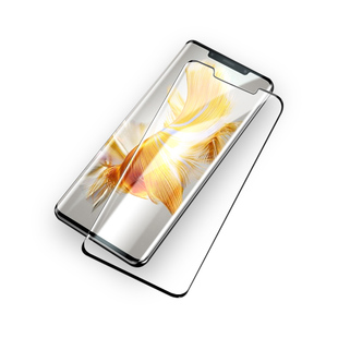 适用华为mate50pro钢化膜全屏覆盖meta50rs保时捷版手机贴膜mata50/e曲面水凝膜防摔保护huawei抗蓝光玻璃por