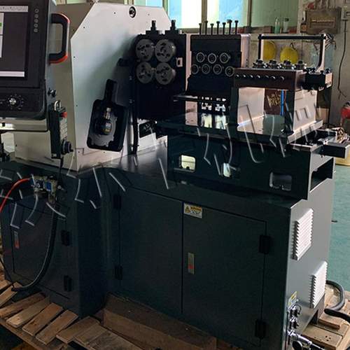 高精度铁线弯线机铁挂钩弯成型机衣架生产厂家2D晒被艺自动化花