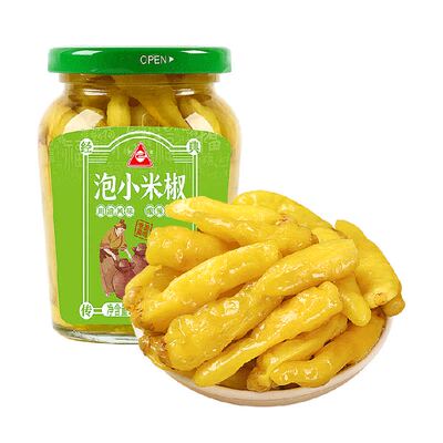 川珍四川小米辣368g罐装泡椒剁椒