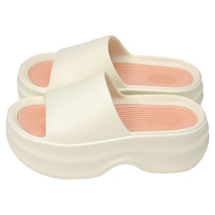 稻草人厚底拖鞋女款2026新款夏季室内家居防滑增高凉拖高级感外穿