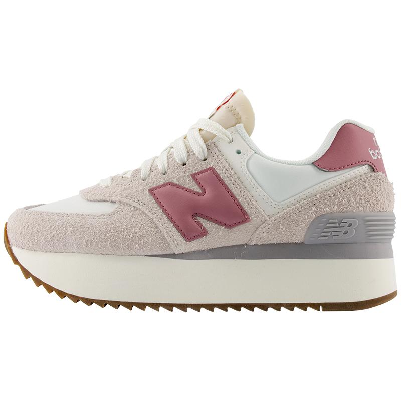 New Balance NB官方24年新款女百搭舒适运动厚底增高鞋WL574ZQA