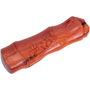 梨香院 知足常乐手把件 印度小叶紫檀木男士随身文玩盘玩手玩把件