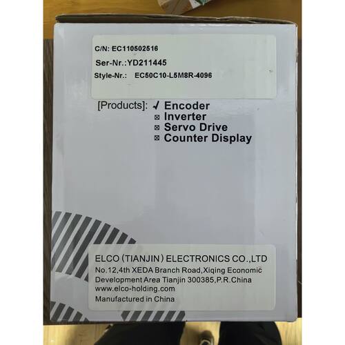询价-宜科ELCO编码器EC50C10L5M8R4096
