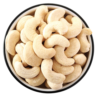 尚恰熟腰果仁罐装500g新货越南原味生白腰果坚果干果烘焙零食批发