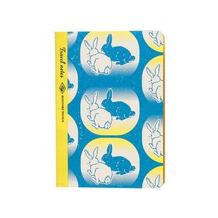 特种纸彩色TN手帐本内芯 本字时多 原创设计复古彩页旅行空白手账内页本 彩卡纸特殊纸素材纸