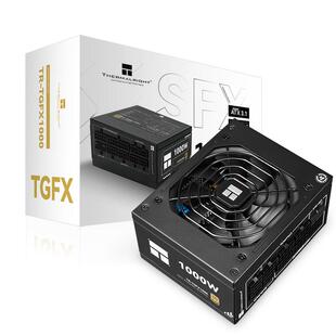 利民TR-TGFX1000黑色SFX小电源1000W金牌全模组ATX3.1 ITX电源