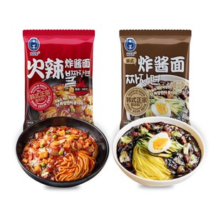 新品淘麦熊韩式炸酱面正宗韩国炸酱面方面速食炸酱拌面袋装泡面31