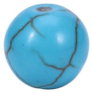 红松石蓝松石绿松石 DIY饰品手链车挂圆珠散珠合成松石半成品配件