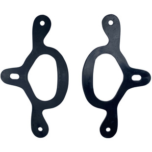 黑色马刺套 硅胶马刺带骑士装备