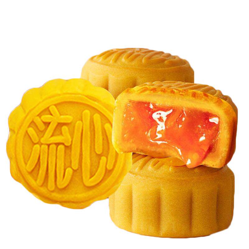 宏二爷港式奶黄流心月饼