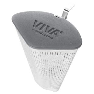 丹麦VIVA 分享系列不锈钢硅胶滤茶器泡茶器创意不锈钢茶漏茶滤器