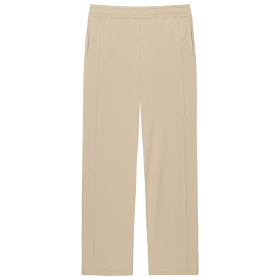 铜牛抗菌波纹棉直筒女长裤2026春夏新款休闲裤子宽松VK299