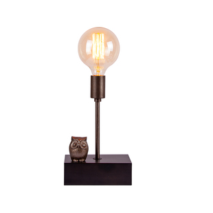 2025新款工业风钨丝长明灯台灯外贸钨丝灯罩艺术卧室创意小夜灯