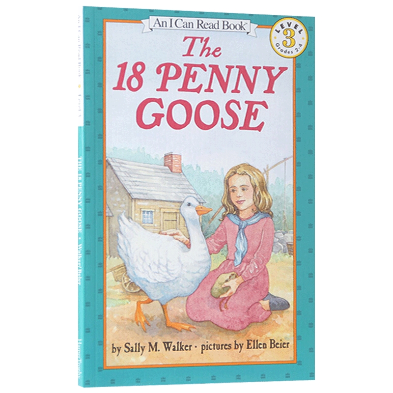 挂着18便士的鹅英文原版 The 18 Penny Goose I Can Read Level 3汪琣珽第四阶段书单英文版美国少儿分级读物