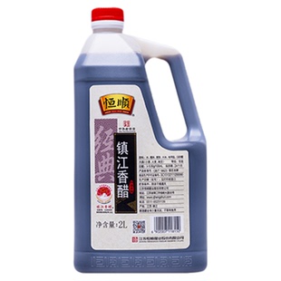 恒顺镇江香醋2L*6桶厨房调味品镇江特产蘸食饺子海鲜醋大桶泡醋