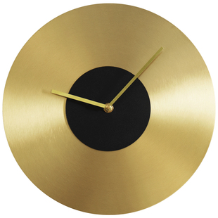 极简风水时钟现代简约挂表客厅纯铜挂钟创意轻奢家用静音个性钟表