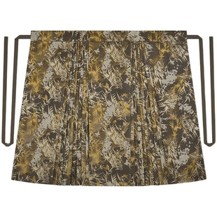 时兰织造司原创明制汉服蝴蝶兰刺绣圆领风衣外套仿妆花织金马面裙