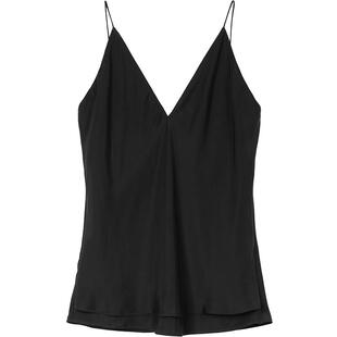 【周迅同款】LESS简约时尚桑蚕真丝设计感V领内搭背心2O1010350