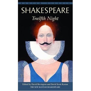 【中商原版】莎士比亚:第十二夜 英文原版文学 英文版 英文原版书 Twelfth Night William Shakespeare Bantam Doubleday De