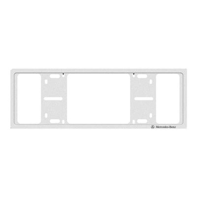 奔驰全包边铝合金车牌架专车专用