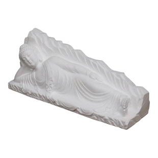 新中式禅意释迦牟尼佛卧佛摆件创意阳台盆景鱼缸装饰假山造景摆设