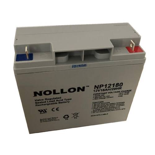 NOLLON蓄电池NP1218012V18AH机房UPS电源配套消防照明EPS直流屏