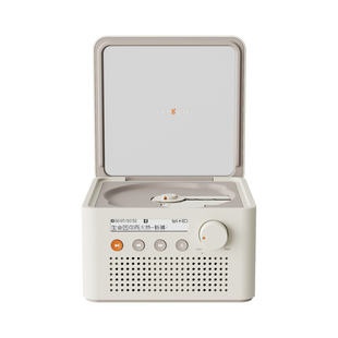 Syitren/赛塔林R200 CD播放机双向蓝牙立体声屏幕复古独立音响