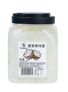 原味椰果粒奶茶专用水果捞配料