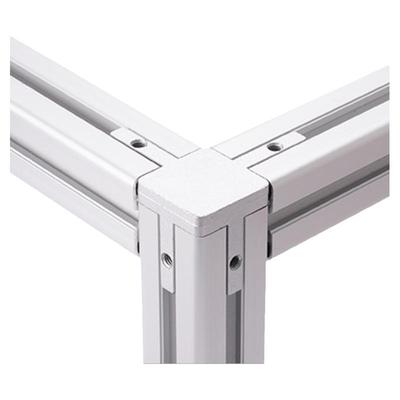 铝型材三维直角连接件材质锌合金