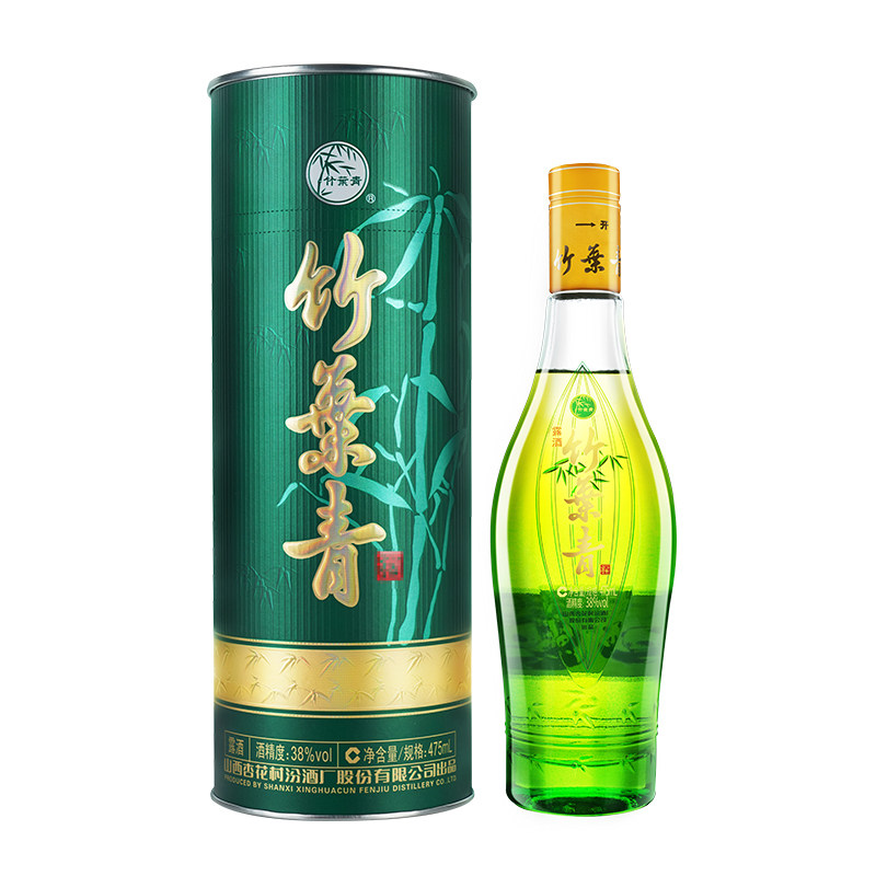 38度国宝彩筒竹叶青酒475mL*1瓶