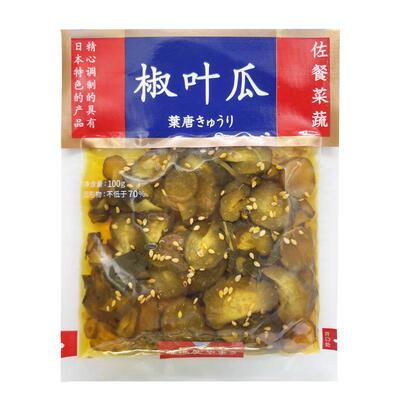 日式风味薄切黄瓜片配粥下饭小菜
