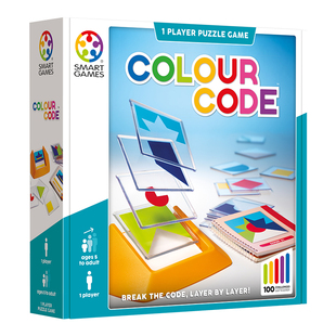 SmartGames颜色解码儿童益智玩具颜色图形规划训练5岁+生日礼物