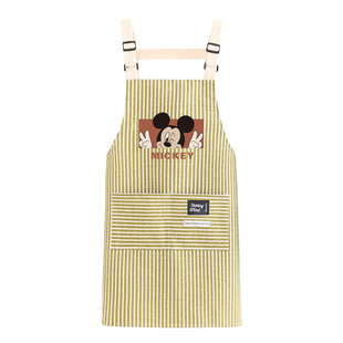 爆款无袖可调节卡通罩衣家用厨房做饭舒适透气围裙耐脏耐磨工作服