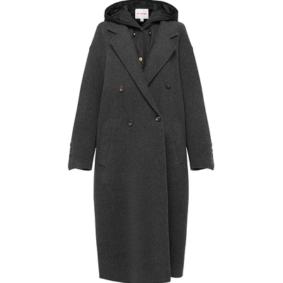 雅莹丝羊毛羊绒毛呢外套驼绒内搭