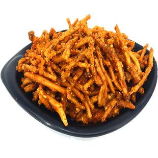 贵州特产苗阿妹麻辣折耳根200g油炸鱼腥草 香脆零食小吃即食