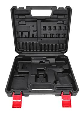 锂电充电钻收纳箱子12V16V18V21V电钻小钢炮电动工具加厚通用塑箱