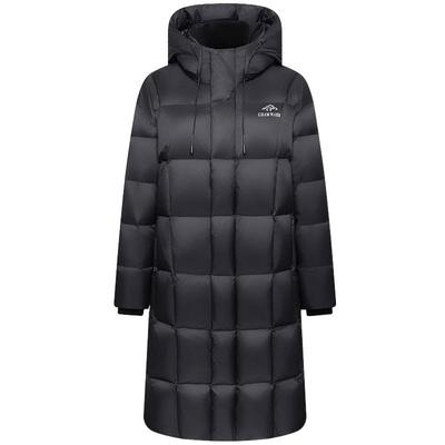 【300g充绒】罗蒙极寒羽绒服男女冬季过膝中长款零下40度特厚外套