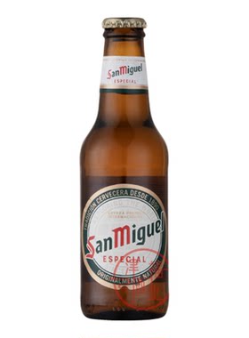 西班牙原装进口生力啤酒san miguel胜利250ml12/24瓶5.4度