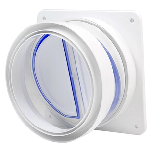 公共烟道止回阀抽油烟机配件止逆阀防味阀排烟管防烟宝160 170 20