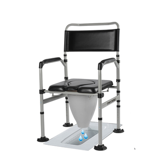 老人坐便器可移动马桶家用结实便携式便椅成人坐便凳老年人坐便椅