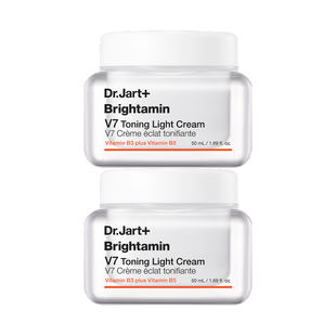 【自营】Dr.Jart+/蒂佳婷V7素颜霜滋润保湿焕亮护肤裸感50ml*2罐