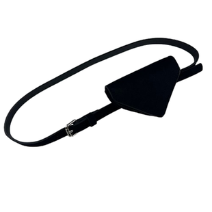 绒面腰带小包女款迷你小腰包装饰配裙子毛衣牛仔裤腰间细皮带配饰