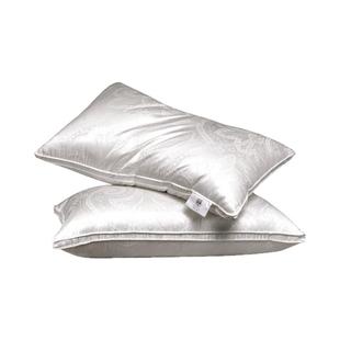 富安娜家纺枕头蚕丝枕单人家用成人枕芯亲肤蚕丝枕单只一对装枕芯