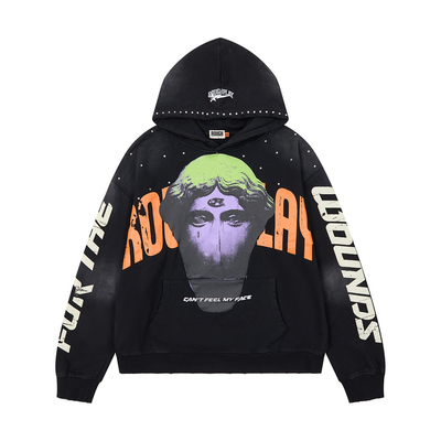 RoughPlay美潮复古重磅连帽卫衣